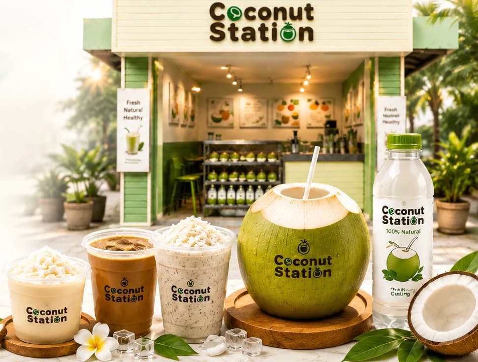 Coconut Station Fresh Products